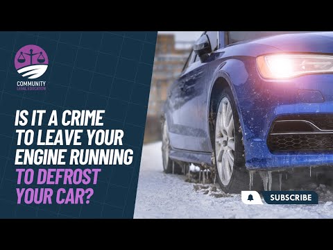 Understanding the legality of leaving your engine running in the UK