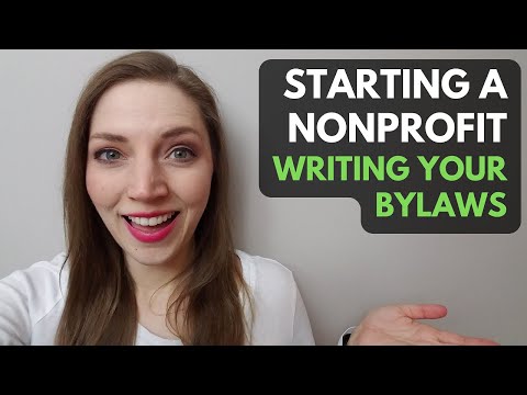 How to Write Effective Bylaws for Nonprofit Organizations