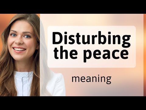Understanding the Disturbing Peace Law: What You Need to Know