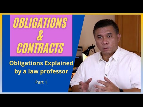 Understanding the Law on Obligations and Contracts: Everything You Need to Know