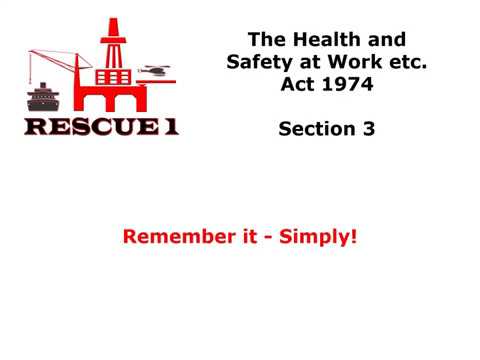 Understanding Section 33 of the Health and Safety at Work Act