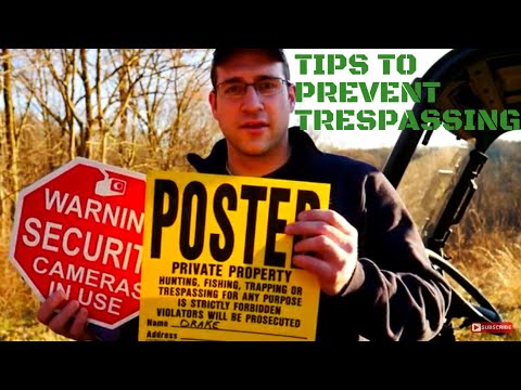 Ways to Legally Prevent Trespassing on Your Property