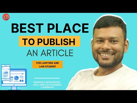 Top Websites for Publishing Law Articles