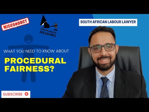 Understanding Procedural Fairness in Judicial Review