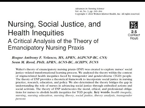 Revolutionizing Perspectives on Social Justice: A Critical Analysis