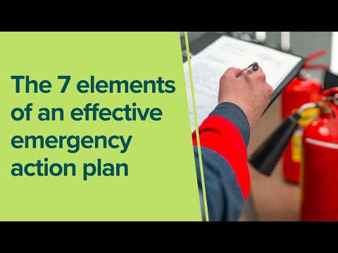 Key Elements of an Effective Emergency Action Plan
