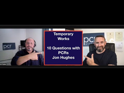 Responsibilities for Monitoring a Contractor's Temporary Works Procedure