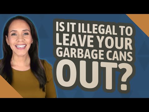 Understanding the Legality of Leaving Your Wheelie Bin Out