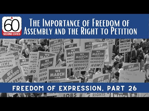 The Importance of Freedom of Assembly and Petition in Society