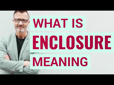 Understanding the Legal Definition of an Enclosure