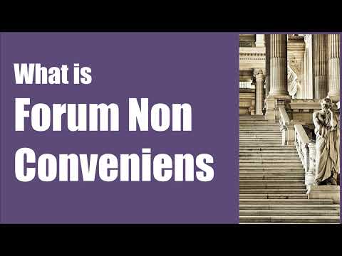 Understanding Forum Non Conveniens in Family Law Cases