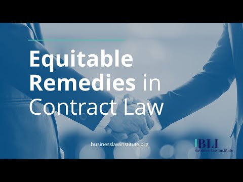 Understanding Equitable Contract Remedies for Fair and Just Solutions