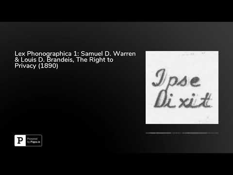 Understanding the Right to Privacy According to Warren and Brandeis