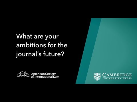 The Ultimate Resource for International Legal Professionals: The American Journal of International Law