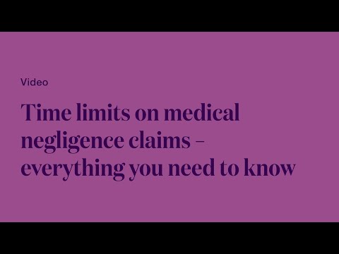 Understanding Medical Negligence Law: Everything You Need to Know