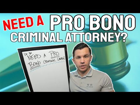 Expertise in Pro Bono Criminal Defense Cases