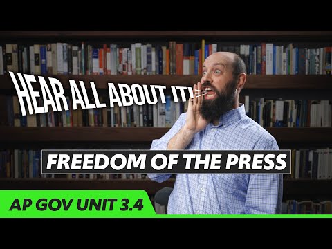 Amendment 1: Exploring Freedom of the Press