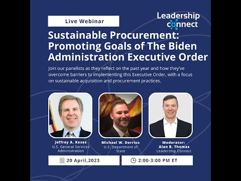 Implementing Executive Order for Sustainability Strategies