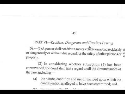 Understanding the Importance of Section 59 in the Road Traffic Act