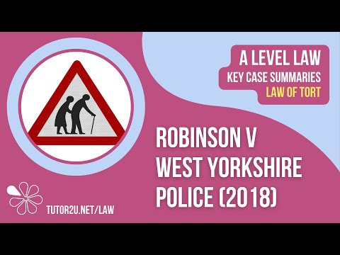 Navigating Robinson Tort Law: A Comprehensive Overview