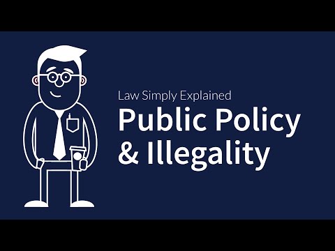 Understanding Public Policy in Contract Law: A Comprehensive Overview