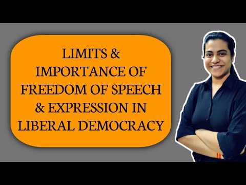 The Importance of Democracy and Freedom of Speech in Society