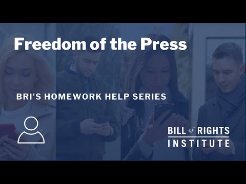 Comprehensive Summary of Freedom of the Press