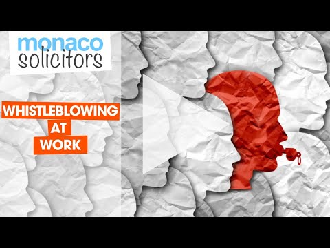Whistleblowing: Essential Legal Advice for Employees