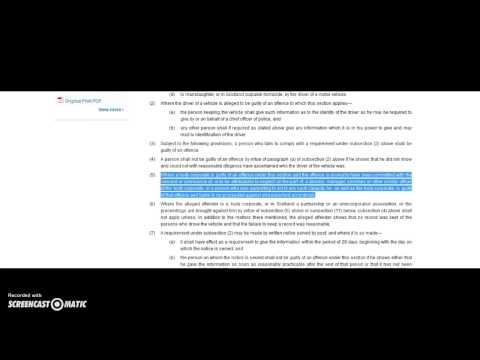 Understanding Section 41D of the Road Traffic Act