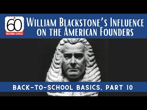 The Influence of William Blackstone on Natural Law