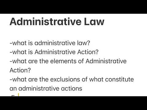 Understanding Administrative Action Case Law: A Comprehensive Overview