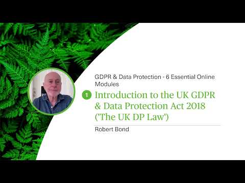 Essential Update: Data Protection 2018 and GDPR