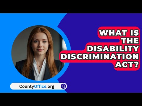 Understanding the Disability Discrimination Act 1996: A Comprehensive Overview
