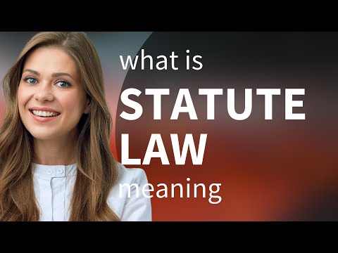 Understanding the Definition of Statute in English Language