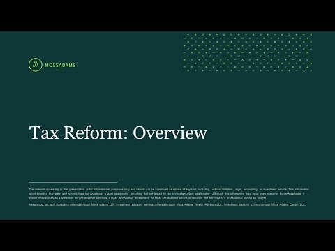 Important Changes Brought by the 1969 Tax Reform Act