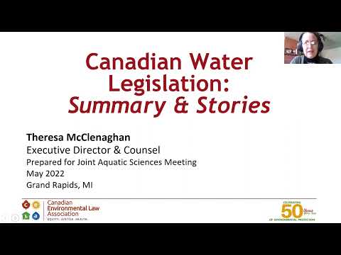 Key Aspects of Canadian Environmental Legislation