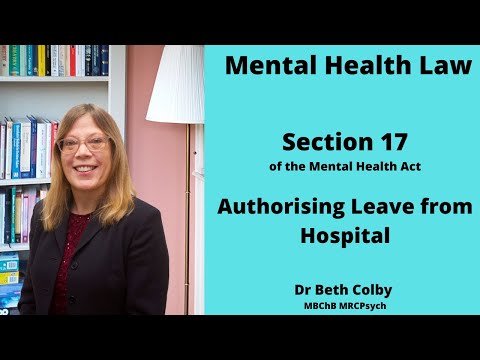 Understanding Section 17A of the Mental Health Act