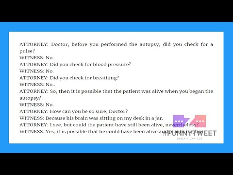 Hilarious Court Reporter Transcripts that Will Leave You in Stitches