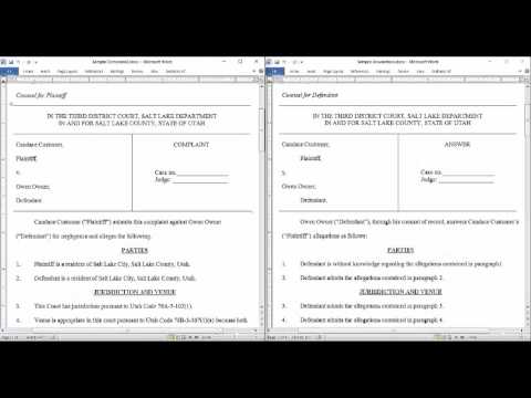 Strategies for Crafting a Strong Court Answer