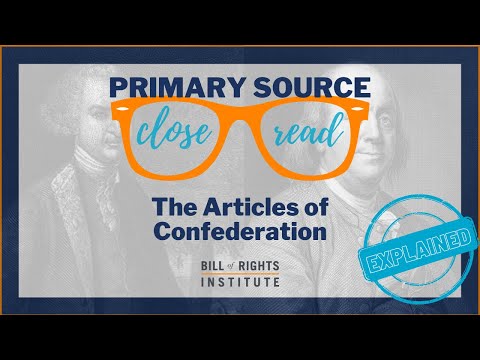 Understanding the Bill of Rights in the Articles of Confederation
