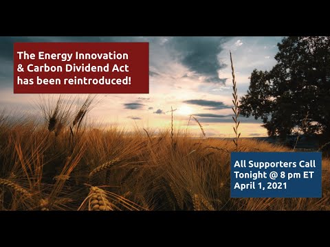 Ultimate Guide to the Energy Innovation and Carbon Dividend Act of 2021