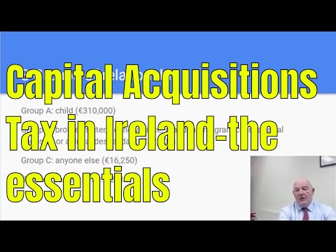 Understanding the Capital Acquisitions Tax Consolidation Act of 2003