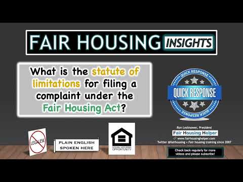 Understanding the Fair Housing Act Statute of Limitations: What You Need to Know