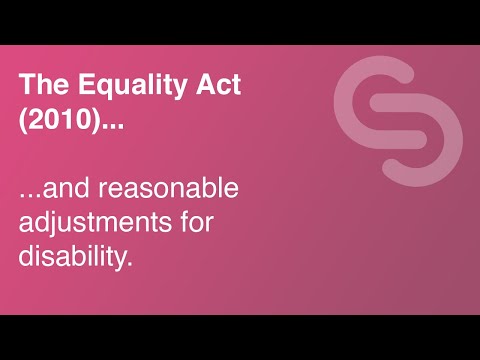 Understanding the Disabled Conditions Covered by the Equality Act