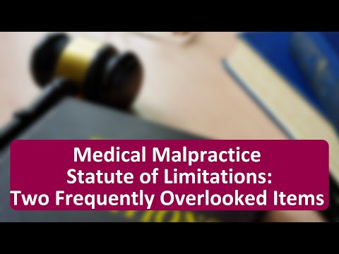 Understanding Medical Malpractice Claim Statute of Limitations: Key Facts and Timelines