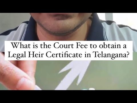 Understanding the Court Fee for Heirship Certificate: All You Need to Know