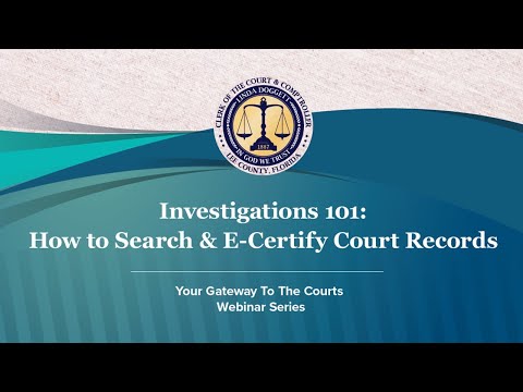 Efficiently Conduct a La Court Records Search