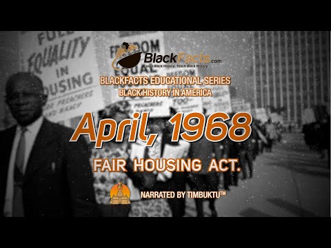 The Fair Housing Act of 1968: A Historic Landmark in Civil Rights Legislation