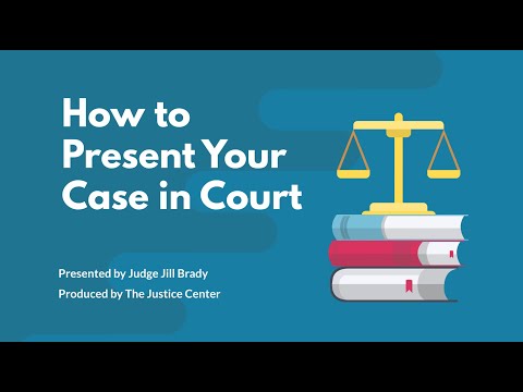 The Importance of Evidence Presentation in Court Proceedings