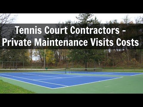Optimizing Tennis Court Maintenance Costs: What to Expect